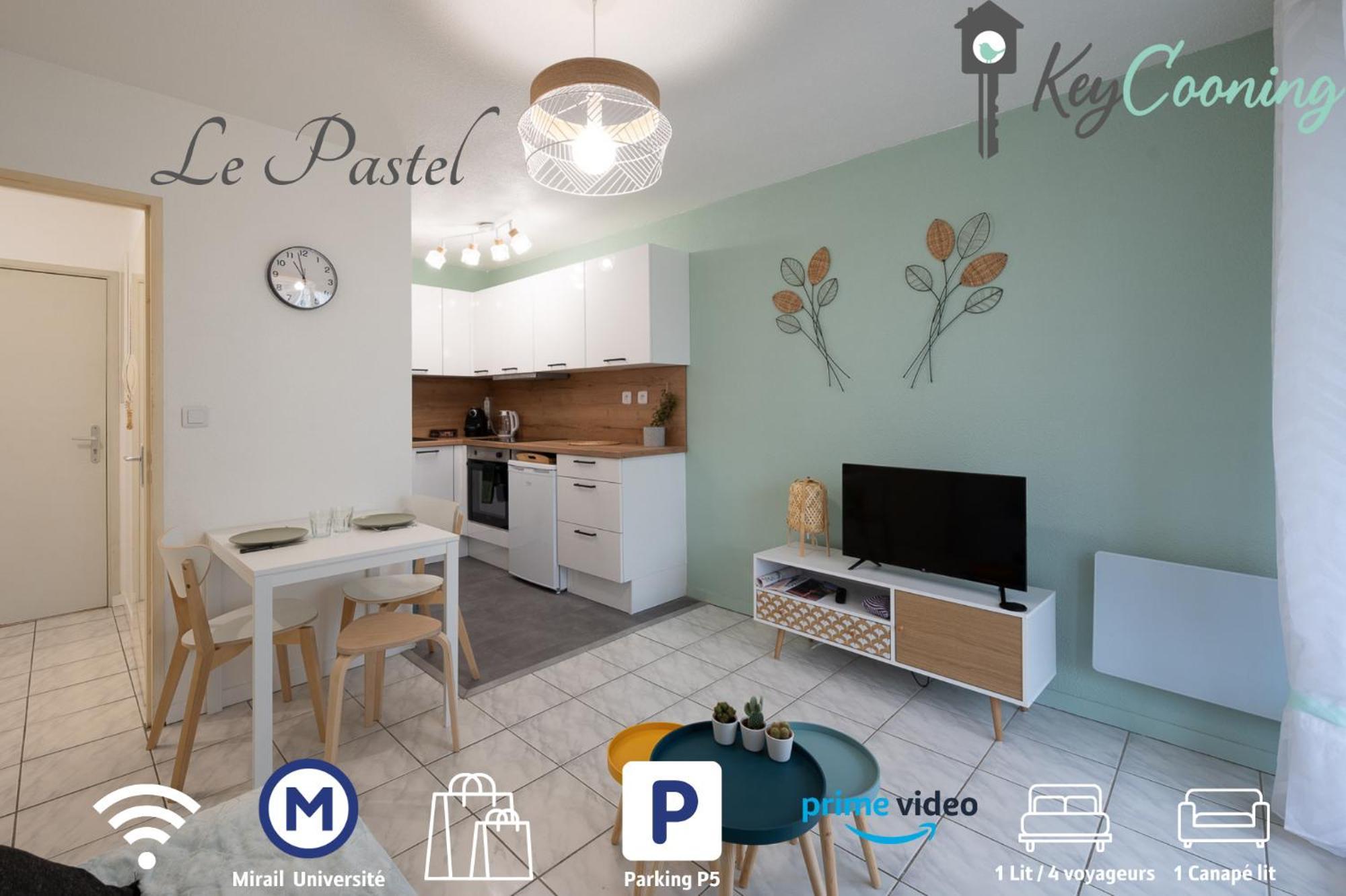 Апартаменты Le Pastel - Metro/ Centres De Formation-Fac-Thales Тулуза Экстерьер фото